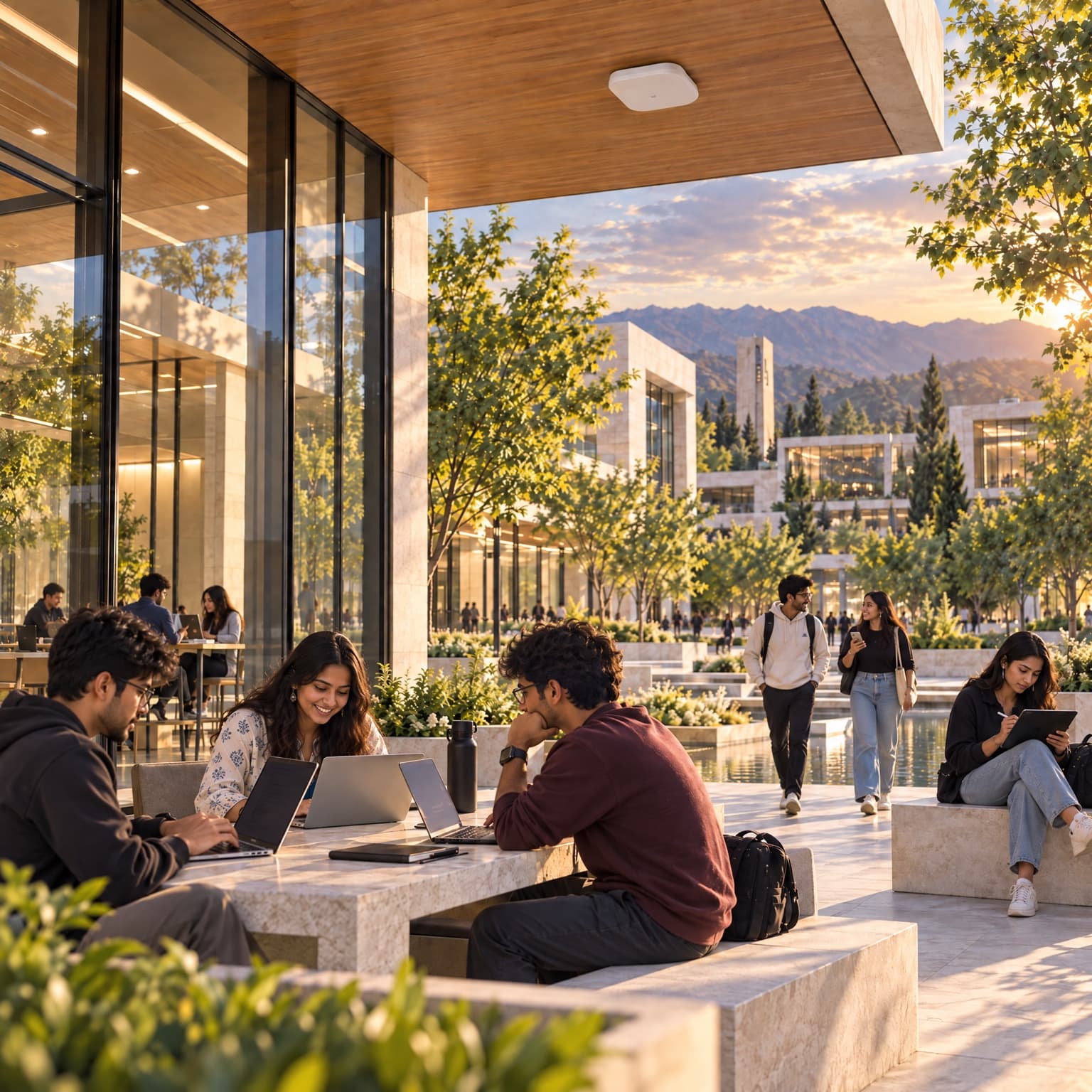 Campus wireless environment